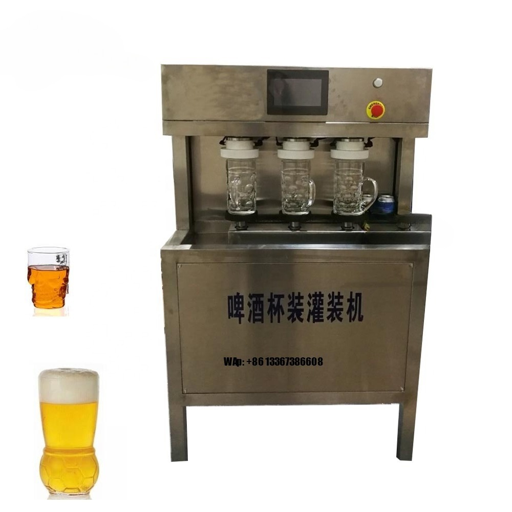 Wine Beer & Deli Reviews - Manual Beer Filling Machine for Cup
