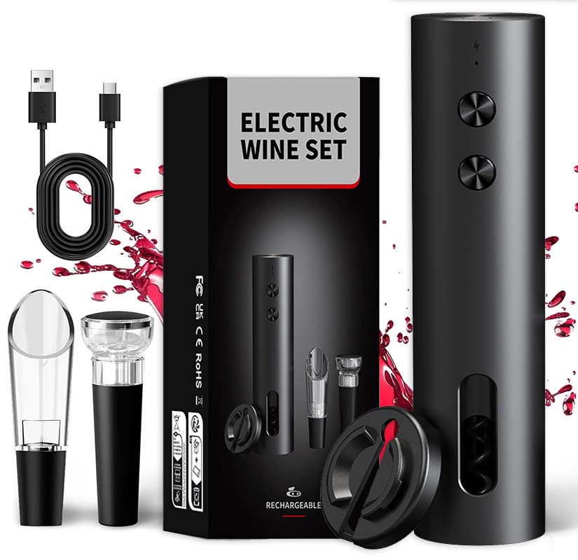 4-in-1 Electric Bottle Wine Op - đánh giá và giá Wine Beer Opener