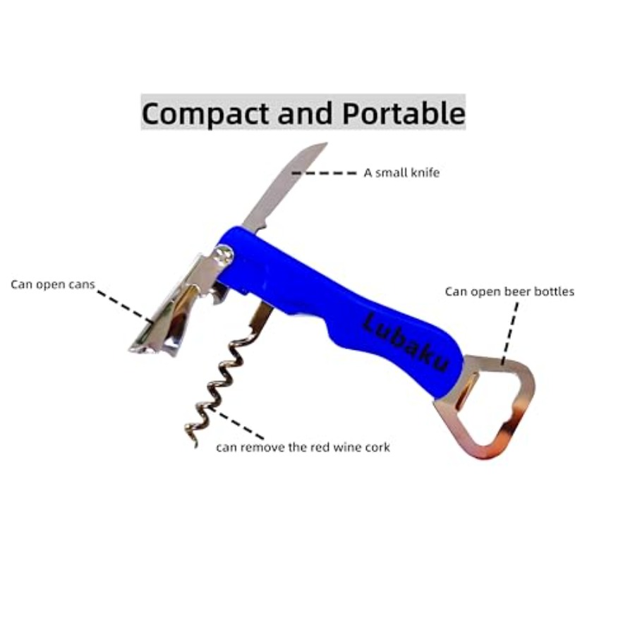 Portable Manual Bottle Opener  - đánh giá và giá Wine Beer And More