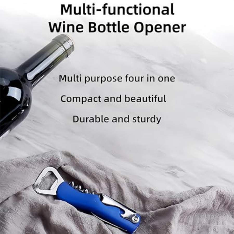 Portable Manual Bottle Opener  - đánh giá và giá Wine Beer And More