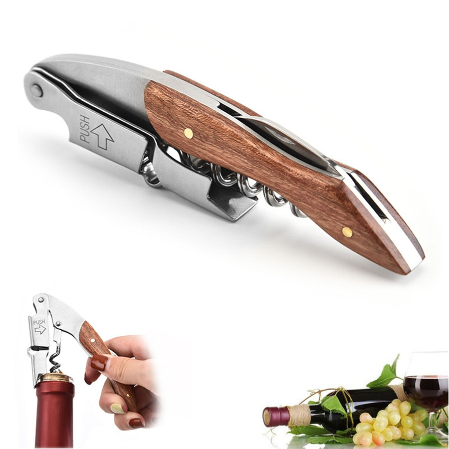 Wine Opener Combines Functiona - đánh giá và giá Wine Beer Opener