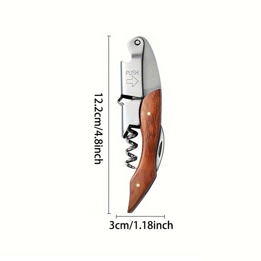 Wine Opener Combines Functiona - đánh giá và giá Wine Beer Opener
