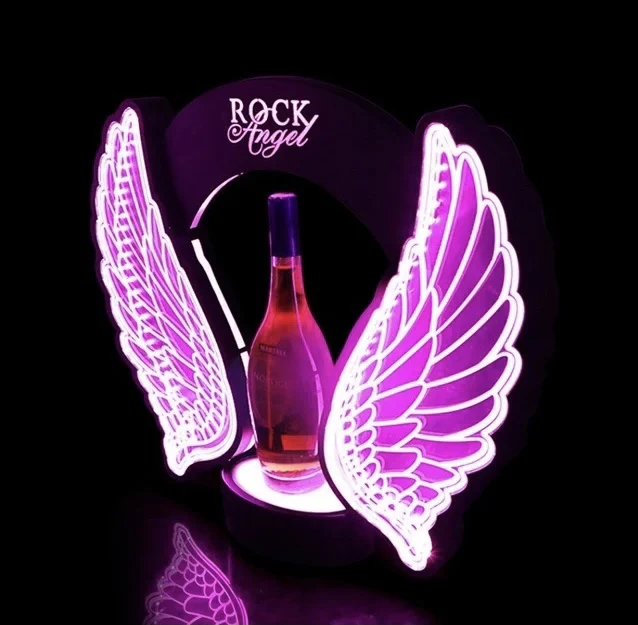 Rechargeable LED Flashing Ange - đánh giá và giá Wine Beer Bar