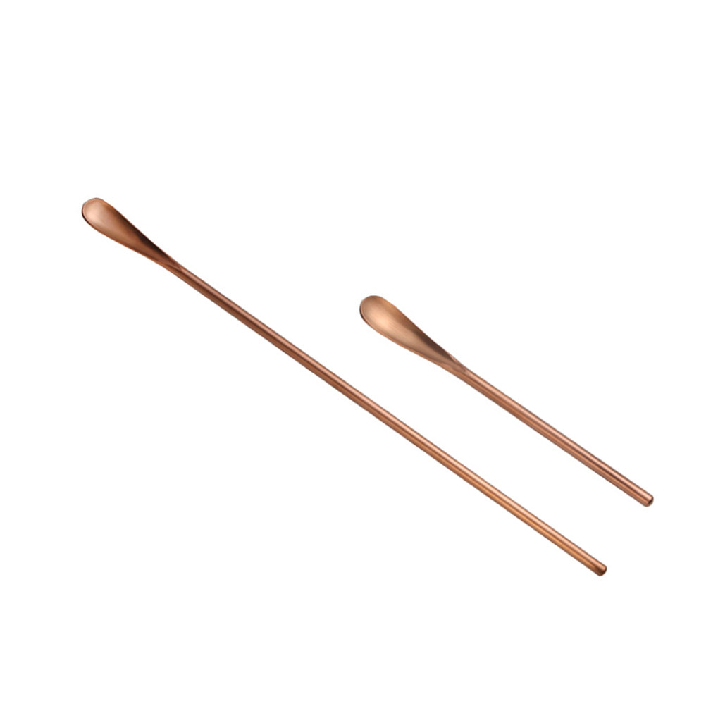 2Pcs Stainless Steel Cocktail  - đánh giá và giá Bar Spoon Twisted