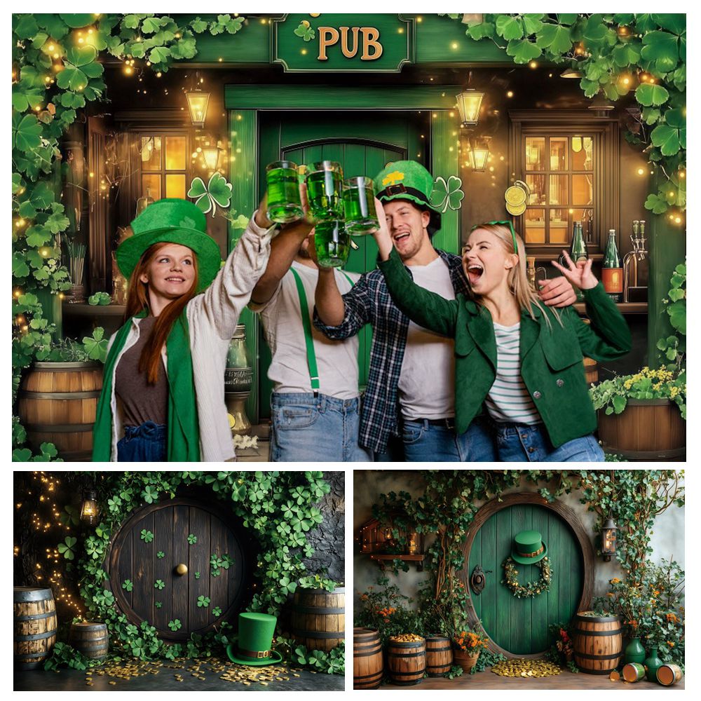 St. Patrick's Day Backdrop Ban - đánh giá và giá Wine Beer Festival