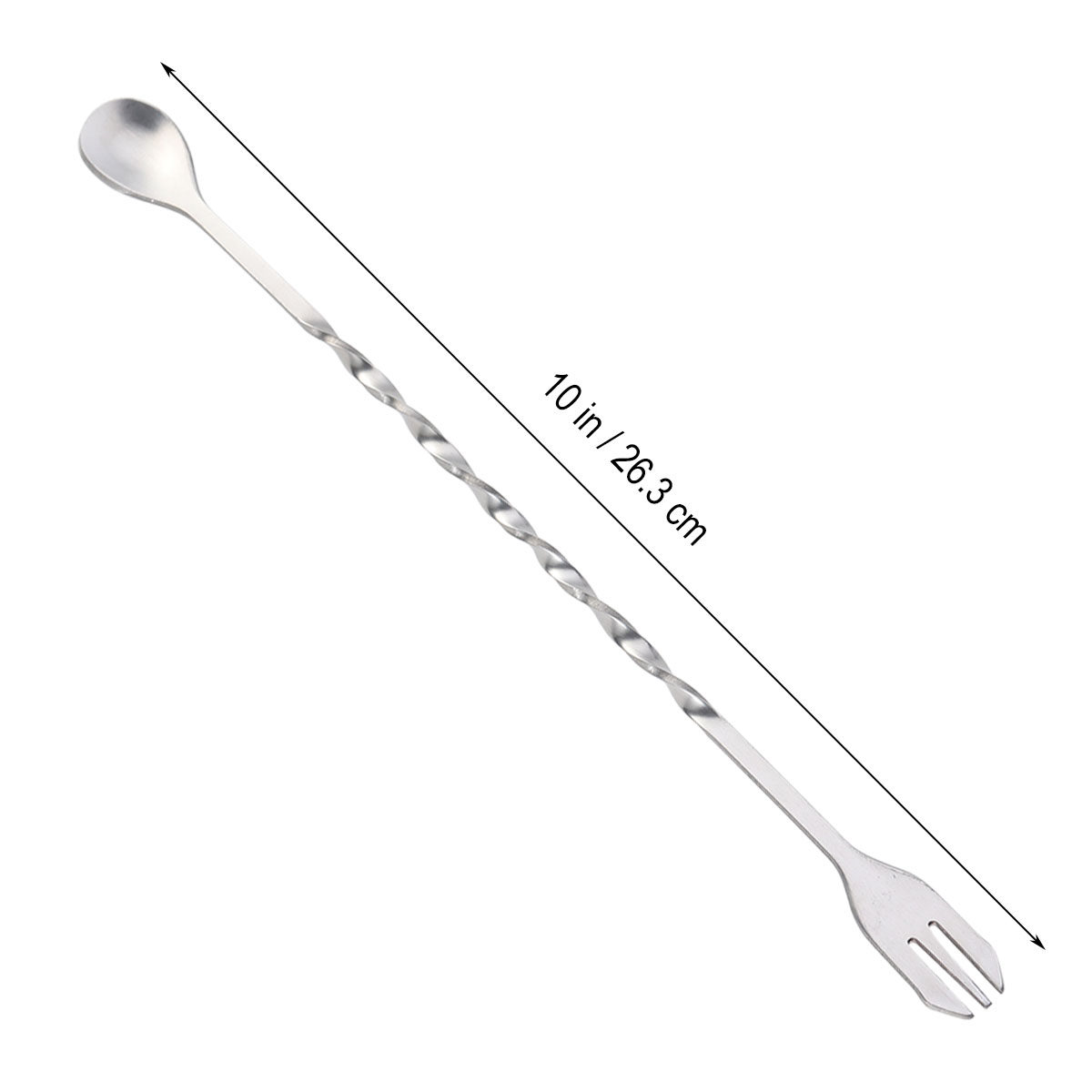 304 Stainless Steel Cocktail T - đánh giá và giá Bar Spoon Twisted