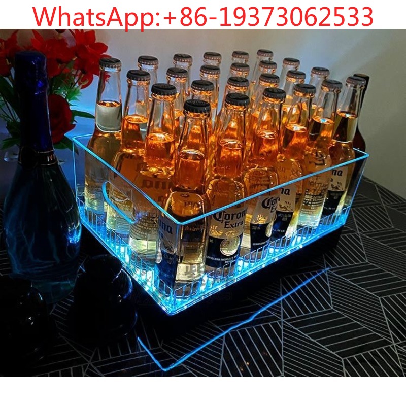 Square Luminous Ice Bucket Bar - đánh giá và giá Wine Beer Bar
