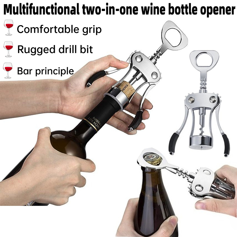 Manual 2-in-1 wine opener, pra - đánh giá và giá Wine Beer Opener