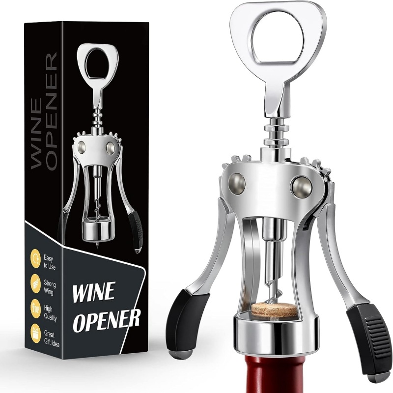 Manual 2-in-1 wine opener, pra - đánh giá và giá Wine Beer Opener