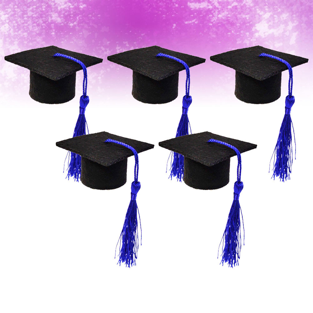 5Pcs Mini Doctoral Cap Wine Bo - đánh giá và giá Wine Beer Festival