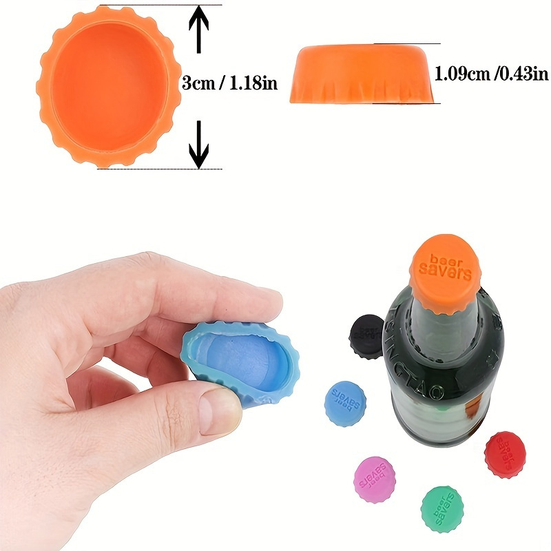 6pcs Set Reusable Silicone Bot - đánh giá và giá Wine Beer And More