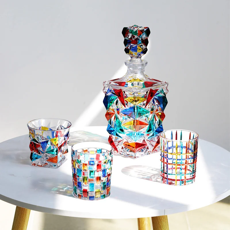 Colorful Whisky Crystal Cup It - đánh giá và giá Wine Beer Tasting
