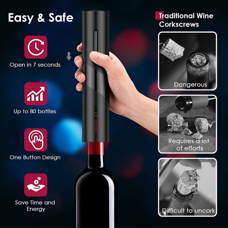 Rechargeable Multifunction Ele - đánh giá và giá Wine Beer Opener