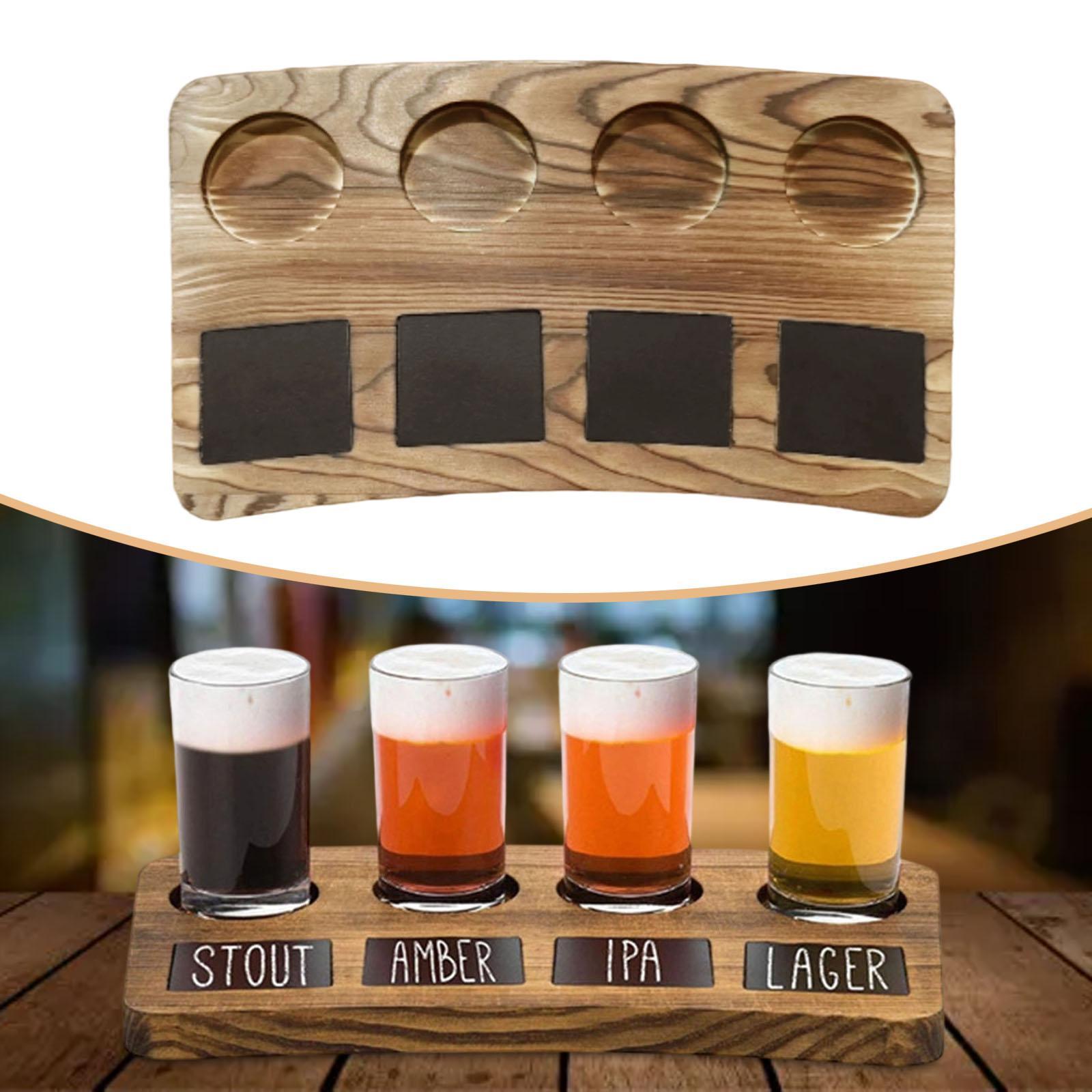 Flight Board Wood for Wine Tas - đánh giá và giá Wine Beer Tasting