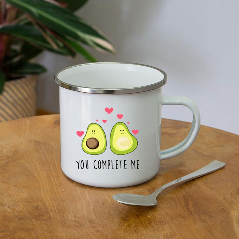 Cartoon You Complete Me Avocad - đánh giá và giá Wine Beer Festival