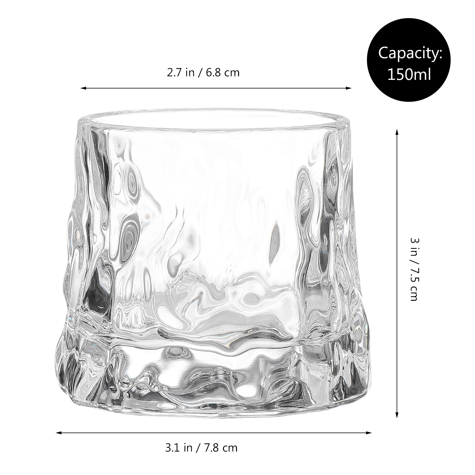1Pcs Hammered Wine Glass Cup P - đánh giá và giá Wine Beer Bar