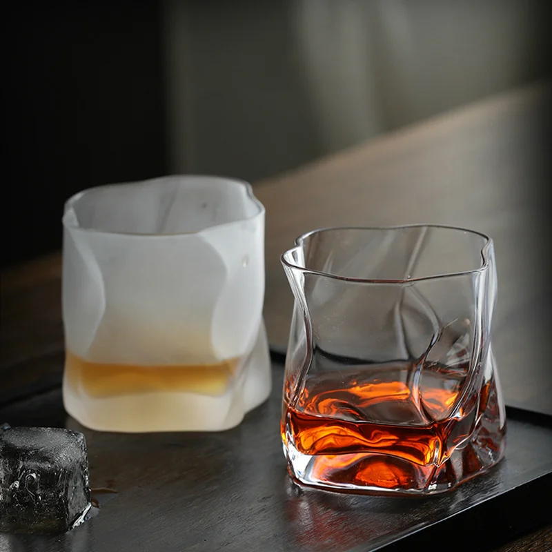 Irregular Whiskey Crystal Cup  - đánh giá và giá Wine Beer Tasting