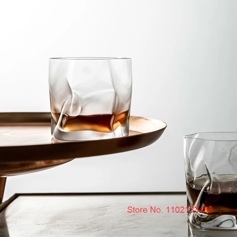 Irregular Whiskey Crystal Cup  - đánh giá và giá Wine Beer Tasting
