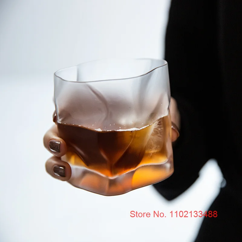 Irregular Whiskey Crystal Cup  - đánh giá và giá Wine Beer Tasting
